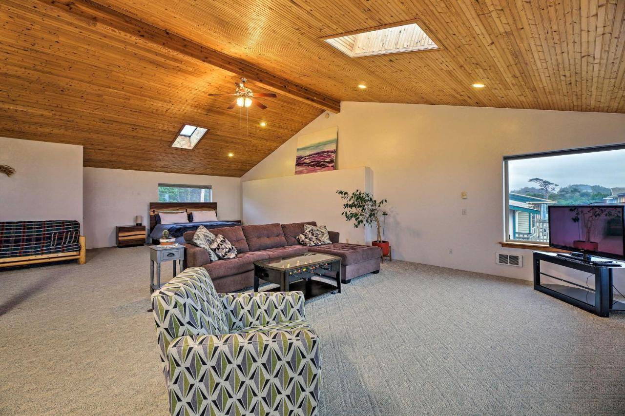 Sanderling Sea Cottages, Unit A Pet Friendly! Waldport Kültér fotó