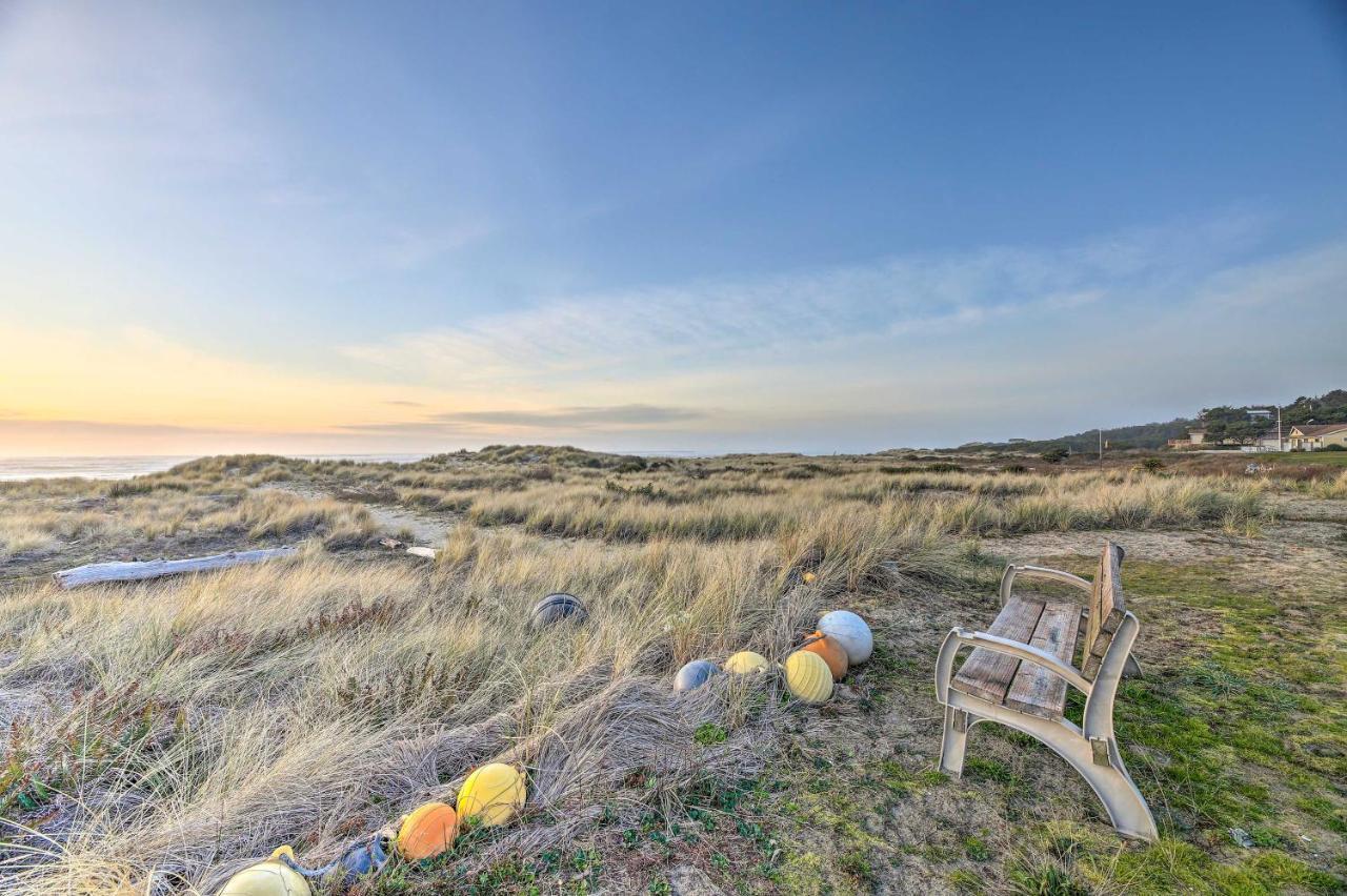 Sanderling Sea Cottages, Unit A Pet Friendly! Waldport Kültér fotó