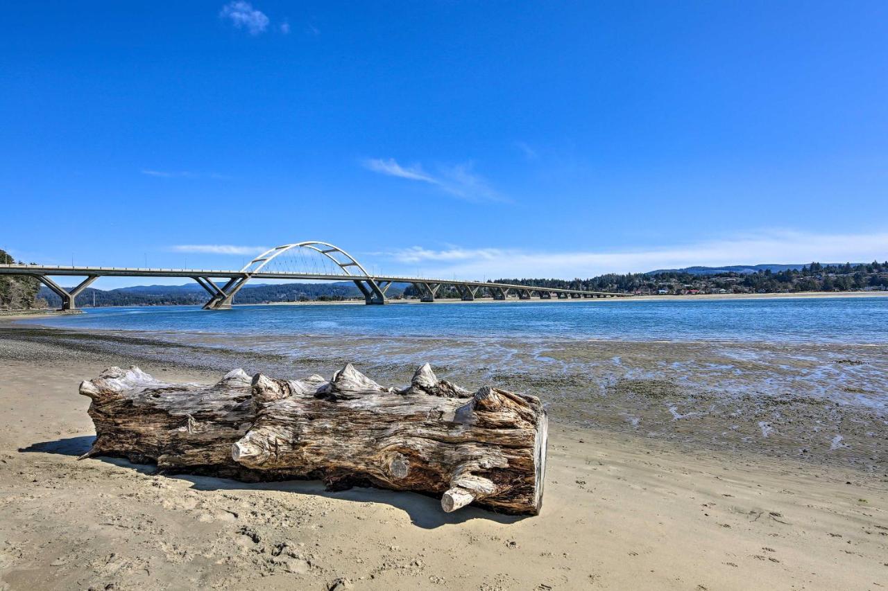 Sanderling Sea Cottages, Unit A Pet Friendly! Waldport Kültér fotó